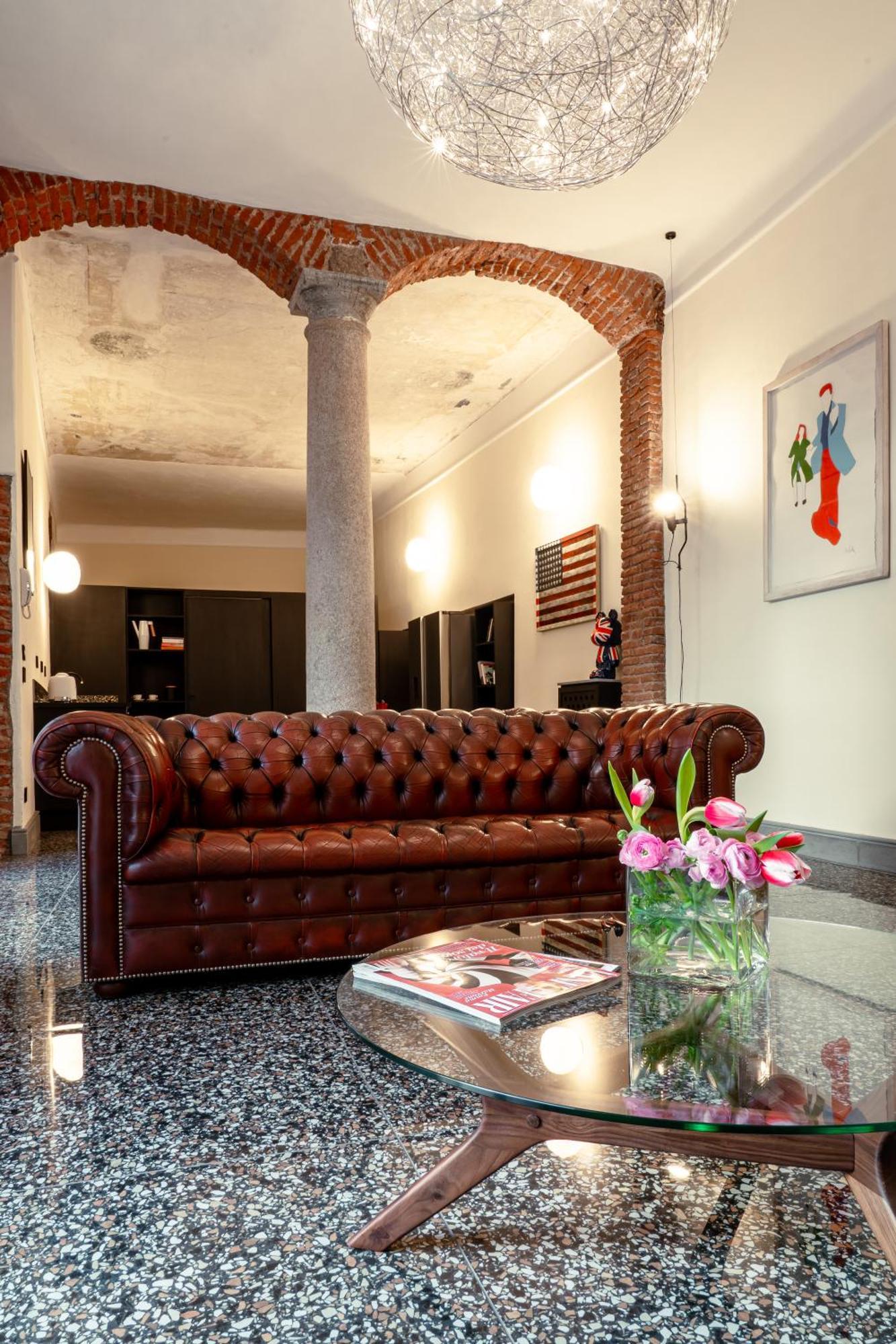 밀라노 Luxury Loft Near Duomo And Garage 아파트 외부 사진